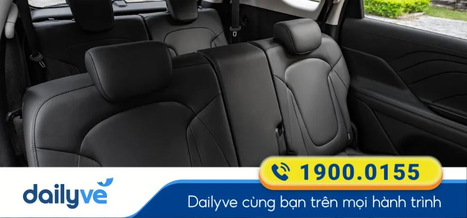 Dòng xe ghế ngồi 7 chỗ của nhà xe Hoàng Phúc