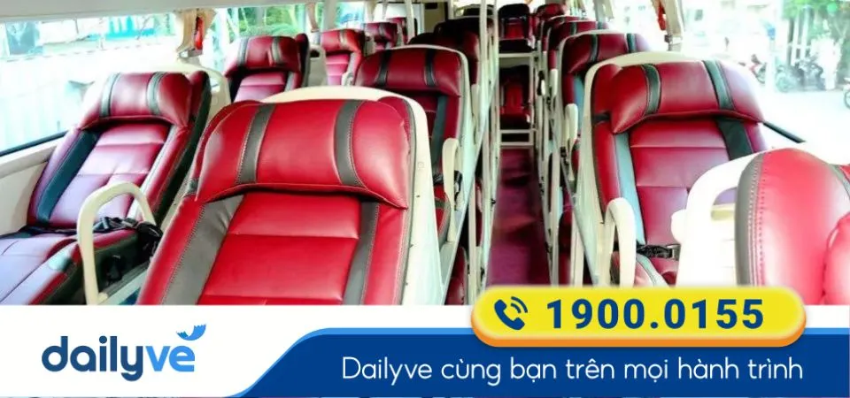 Dòng xe giường nằm 41 chỗ của nhà xe Hoàng Phương (HP)