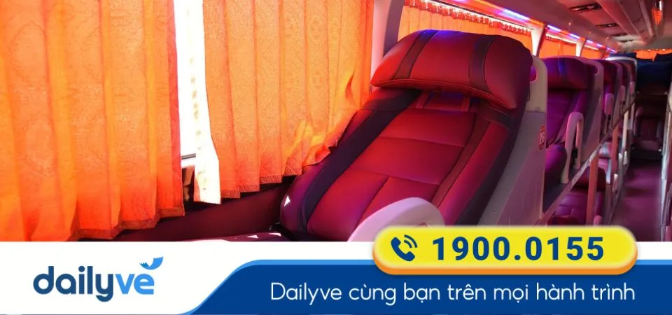Dòng xe giường nằm 40 chỗ của nhà xe Indochina Queen Travel