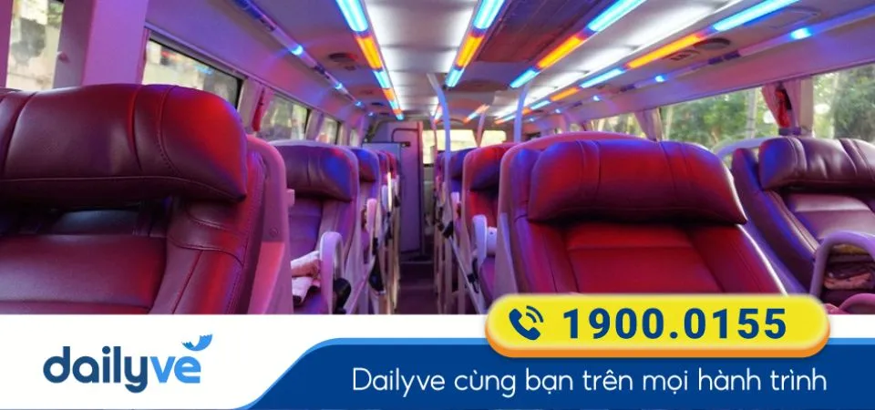 Dòng xe giường nằm 40 chỗ của nhà xe Khánh Thủy (Phúc An)