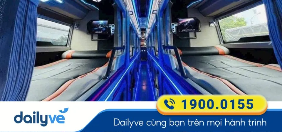 Dòng xe Limousine 22 phòng của nhà xe Liêm Thùy