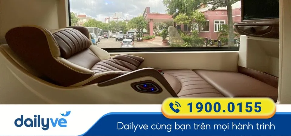 Dòng xe giường Limousine 32 phòng của nhà xe Phi Long (Chim Én)