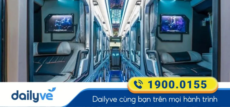 Nội thất dòng xe Limousine 22 phòng của nhà xe Thảo Hồng