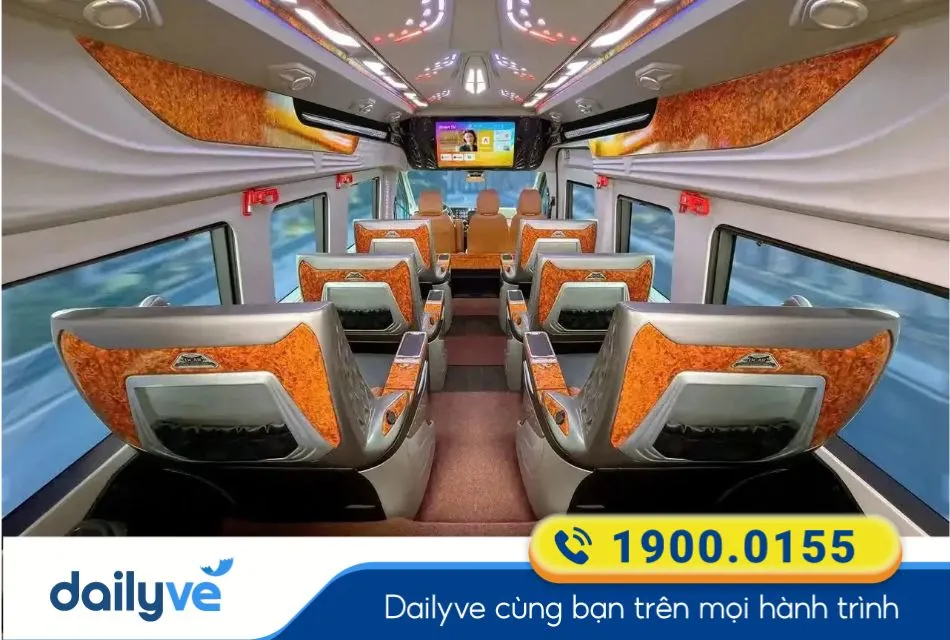 Nội thất xe Sao Limousine