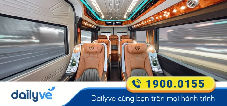 Dòng xe Limousine 9 chỗ của Thảo Kim Ngân